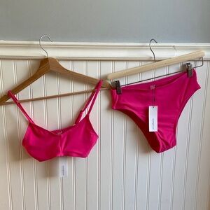 Blush Brand Hot Pink Bikini Set with Tags